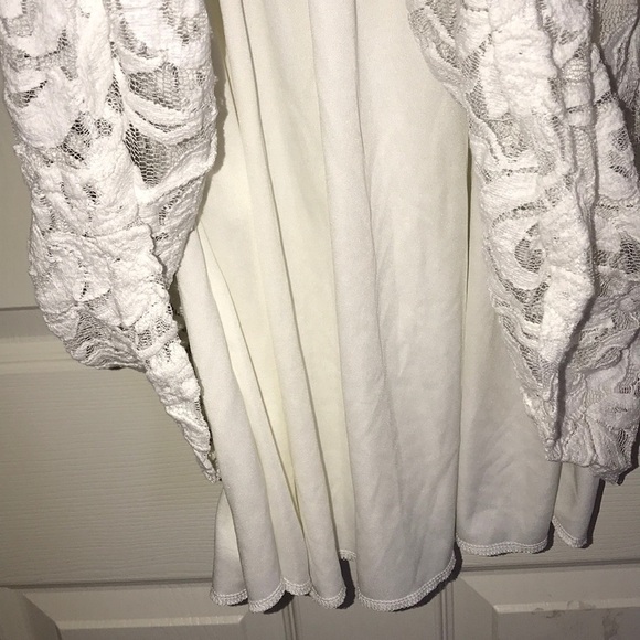 Pink Blush Maternity tunic beautiful white lace - Picture 4 of 5